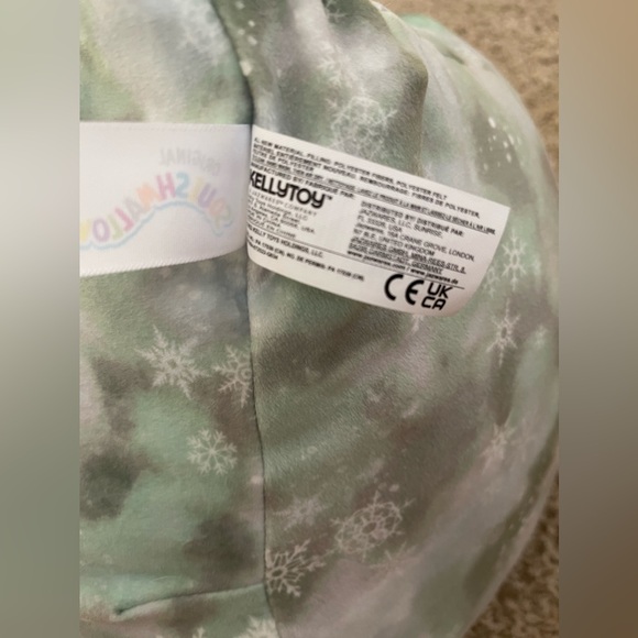 Squishmallows Original Kellytoys Plush 14 Inch Will the Light Green Dragon - Picture 8 of 9